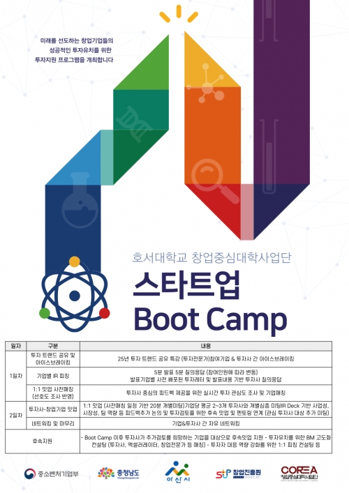 스타트업 Boot Camp(투자유치 지원)